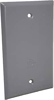 1-GANG WEATHERPROOF BLANK