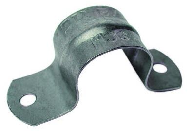 2-HOLE GALVINIZED STRAP 4"