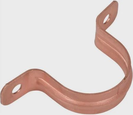 COPPER 2-HOLE STRAP 1/2"