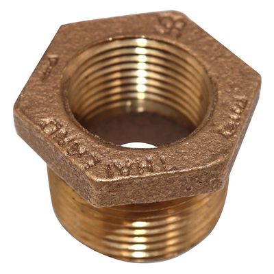 Brass Hex Bushing 3"x1"