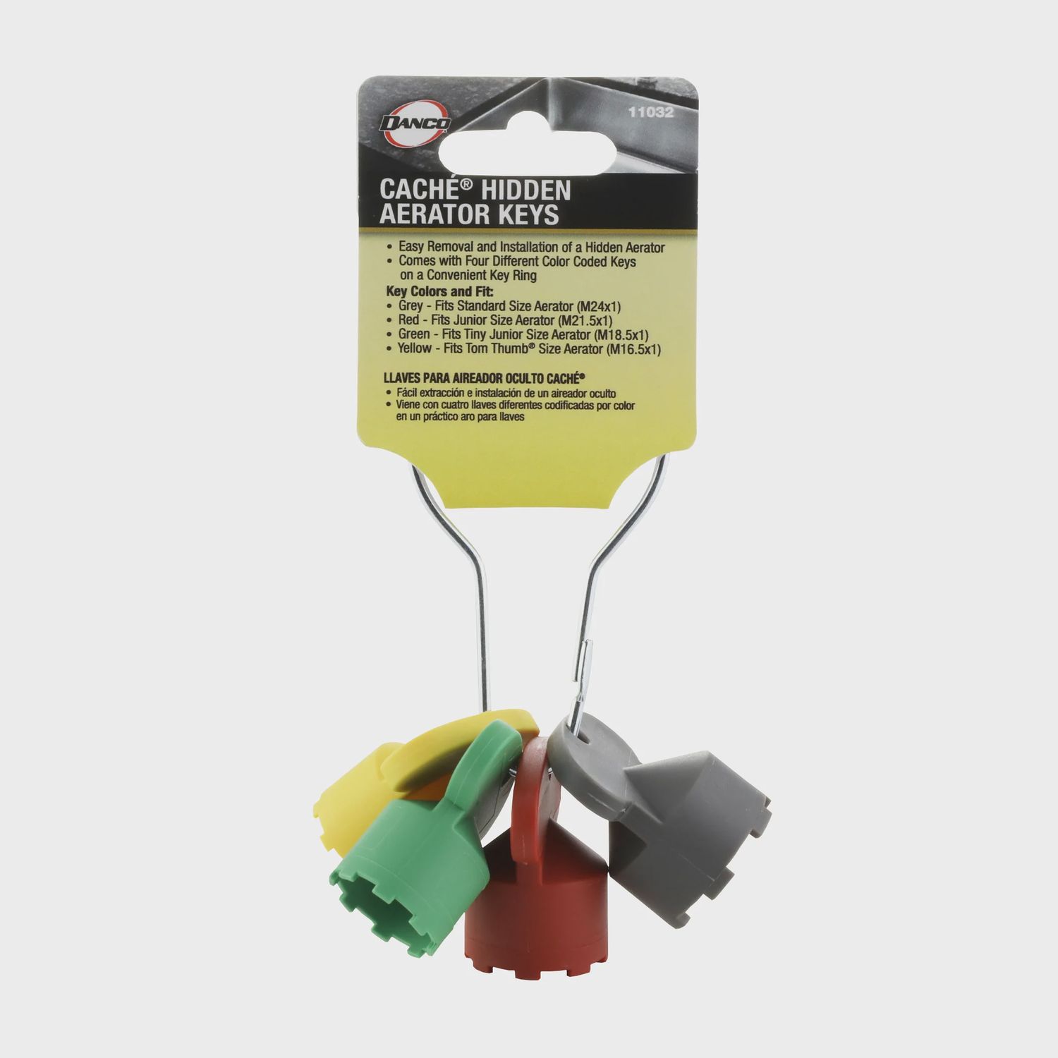 ASST AERATOR KEY RING (11032)