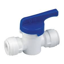 PEX-B Brass Pushfit Ball Valve 1/4"