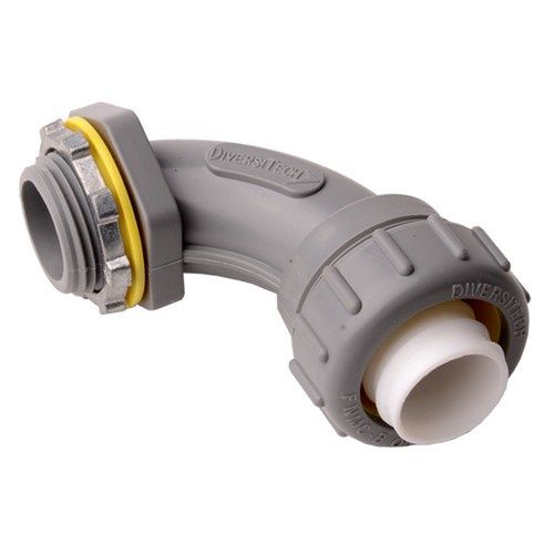 Liquid-Tight Non-Metallic 90 Connector 1/2"