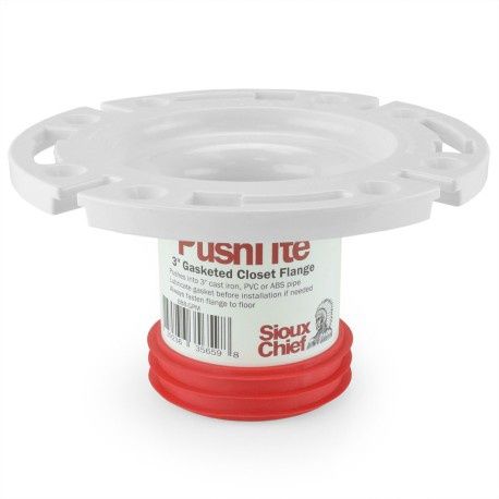 SIOUX CHIEF PushTite™ Closet Flange 3" w/ Extension