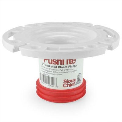 SIOUX CHIEF PushTite™ Closet Flange 3" w/ Extension