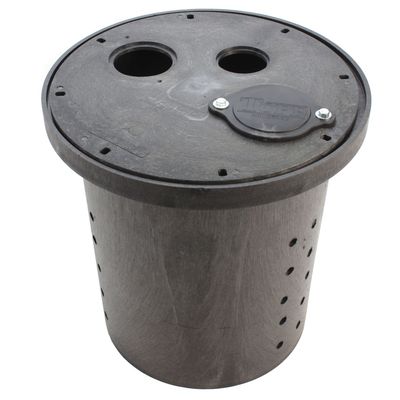 SUMP PUMP BASIN WITH LID 18"x30"