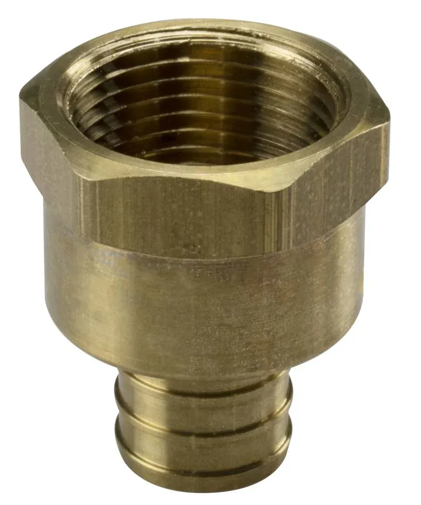 PEX-B Brass Crimp Female Adapter 1/2"