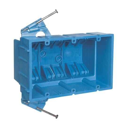 3-GANG PVC NEW WORK BOX