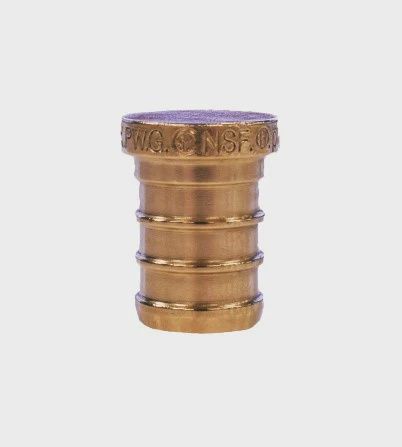 PEX-B Brass Test Plug 1"