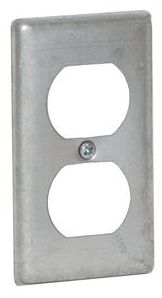 1- GANG METAL RECEPTACLE