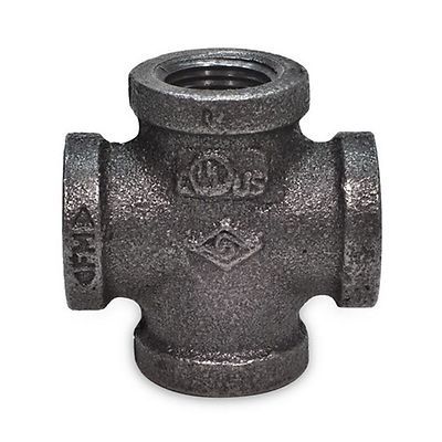 Black Iron Cross 1"
