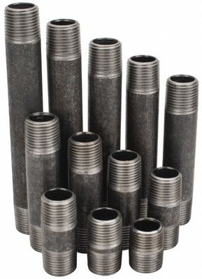 Black Iron Nipple 3/4"x7-1/2"