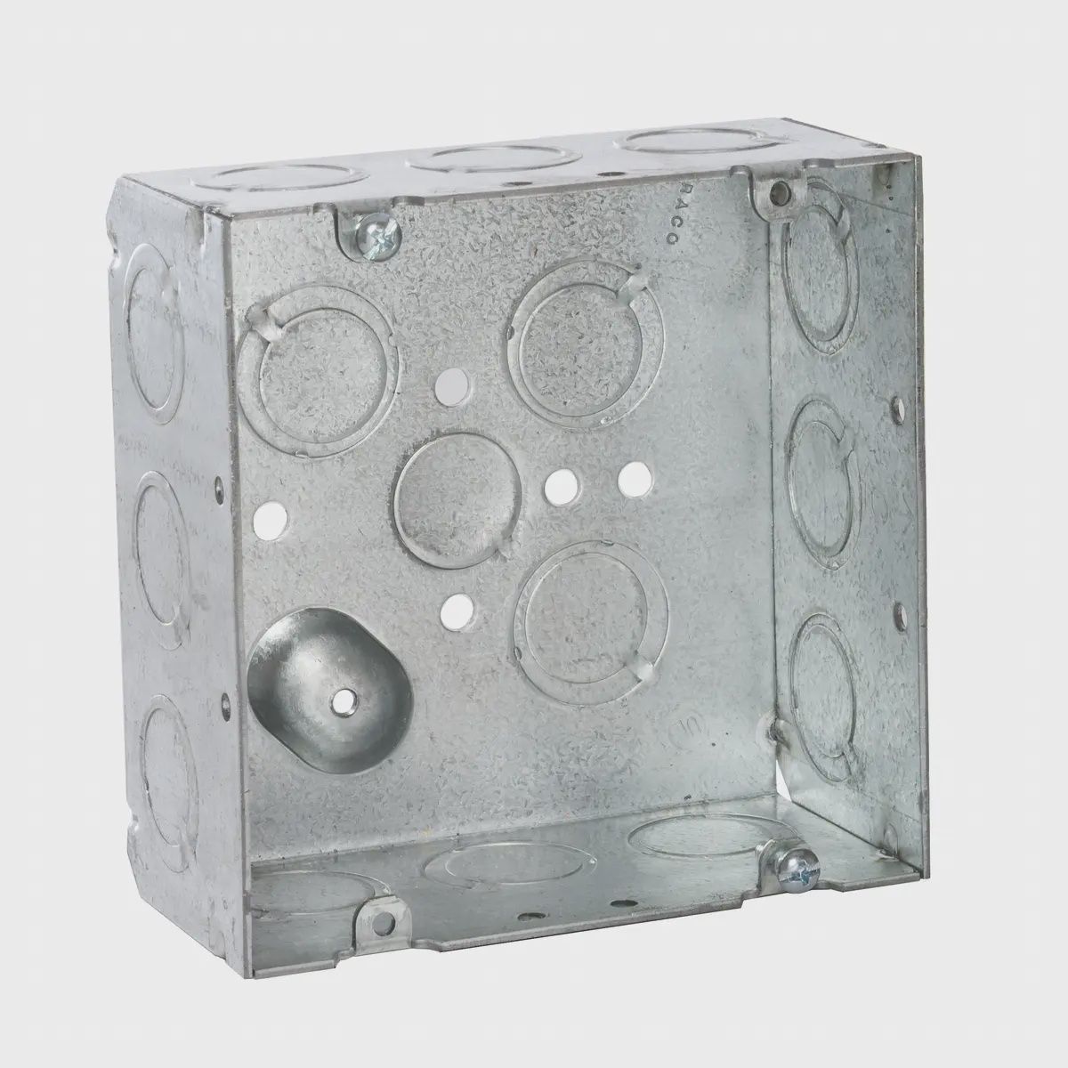 2-GANG METAL BOX 4-11/16"x2-1/8" Deep