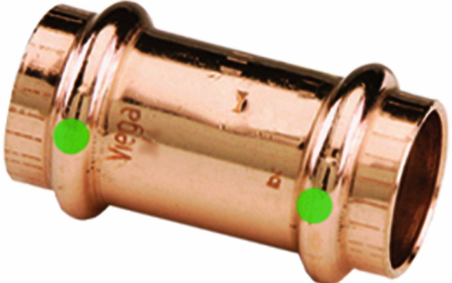 PRO PRESS COUPLING w/STOP 1/2"