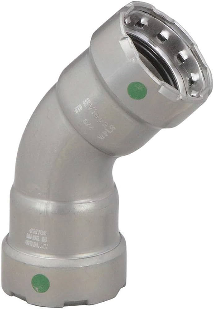 VIEGA MegaPressG 45 Elbow 1-1/2"