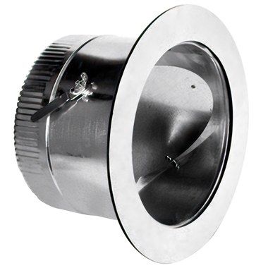 DUCT STICK ON TAKE OFF 10" w/ DAMPER