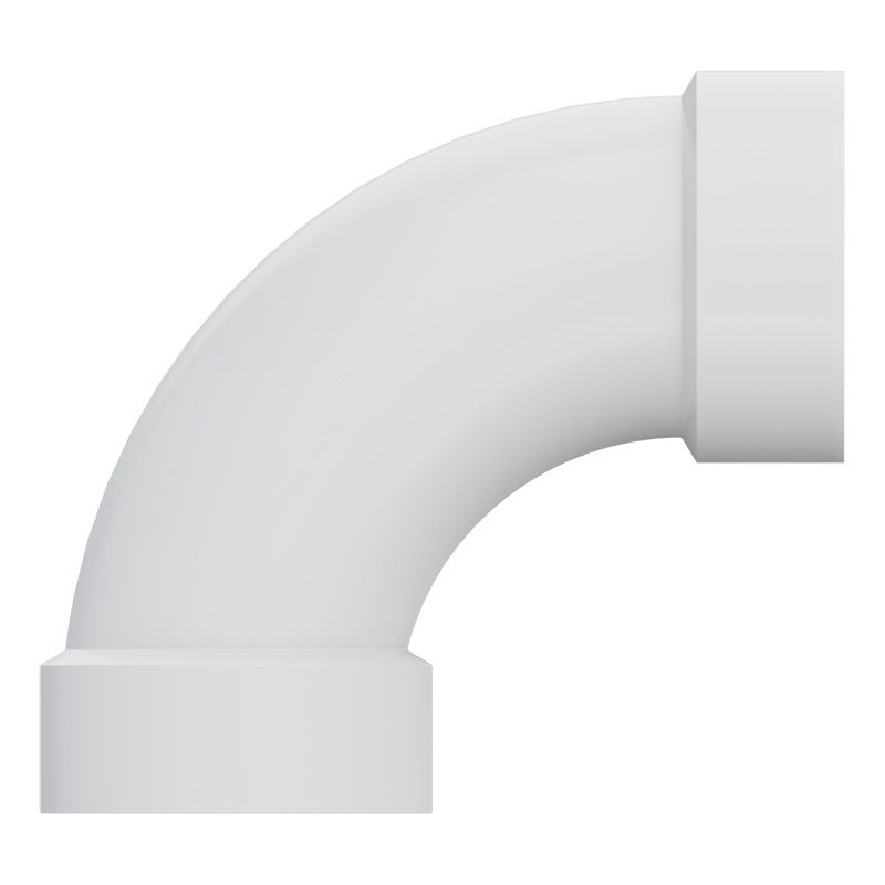 S&amp;D 90 Elbow Long Turn 4"