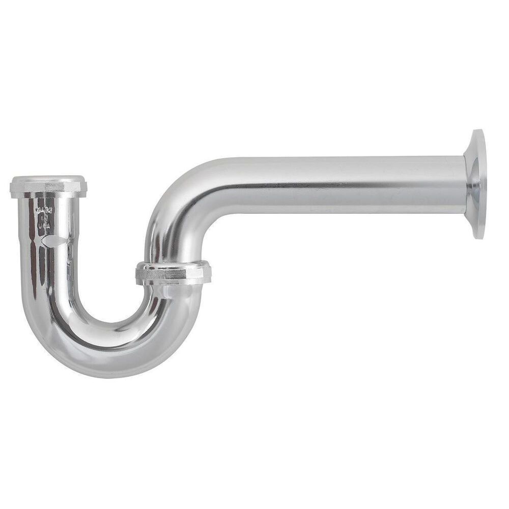 Chrome Tubular P-Trap 1-1/2" 22 ga.