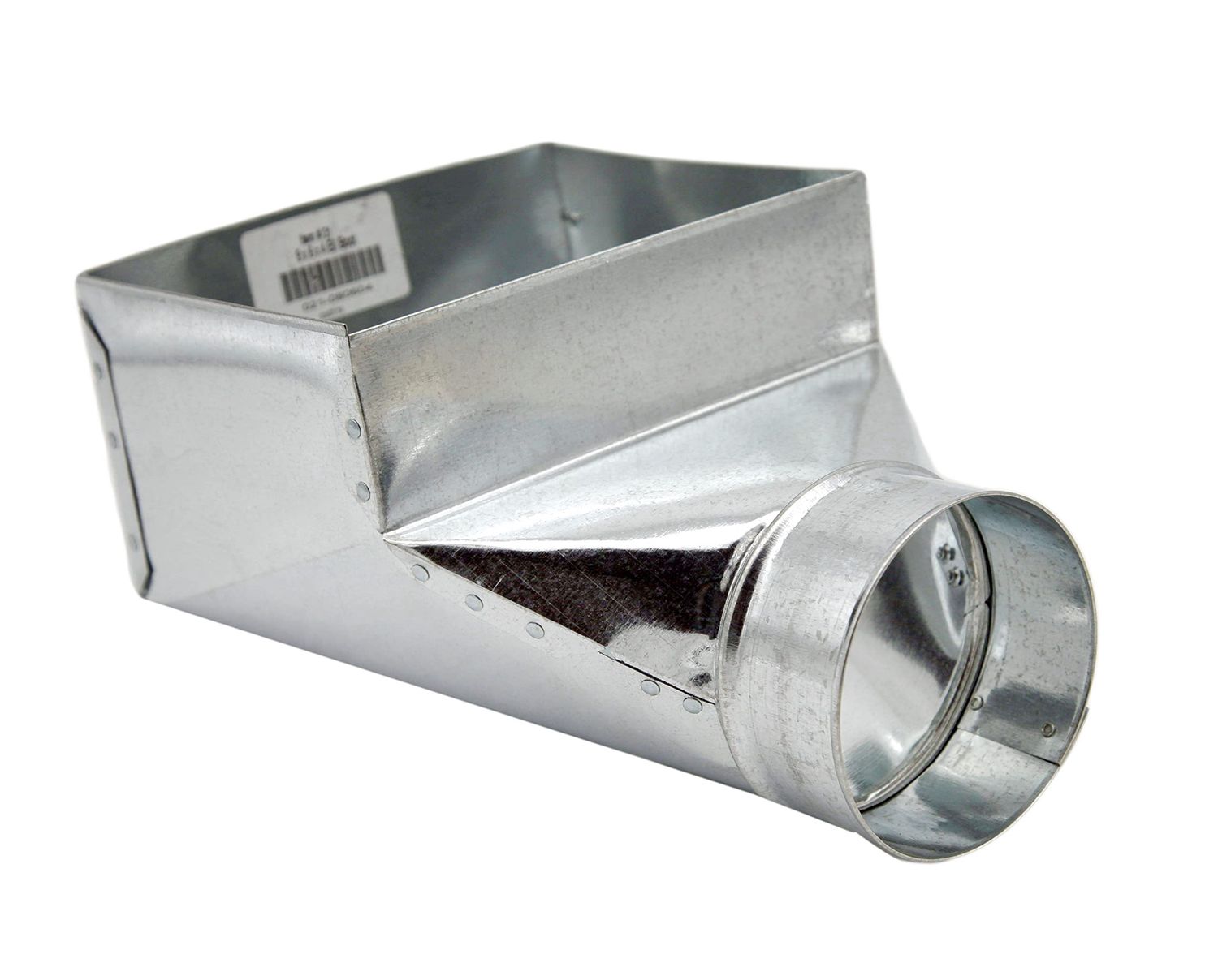 Duct Angle Boot 4"x12"x8"