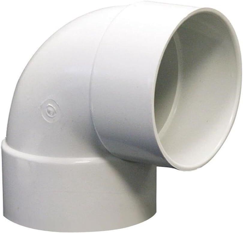 S&amp;D 90 Elbow 4"