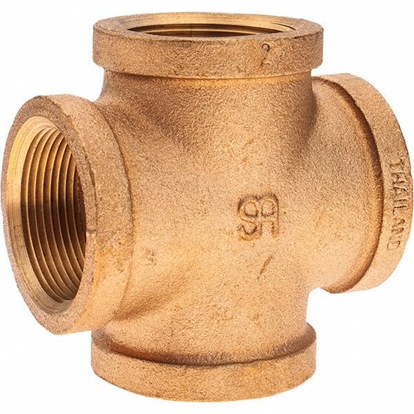 Brass Cross 1/4"