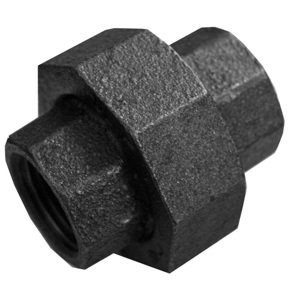 Black Iron Union 1-1/2"