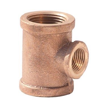 Brass Tee 3/4"x1/2"