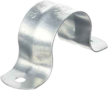 2-Hole Galvanized Strap 2-1/2"