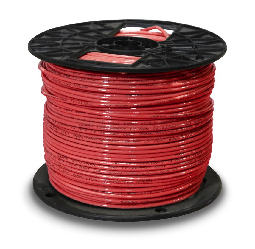 #12 THHN Stranded Wire 500' - Red