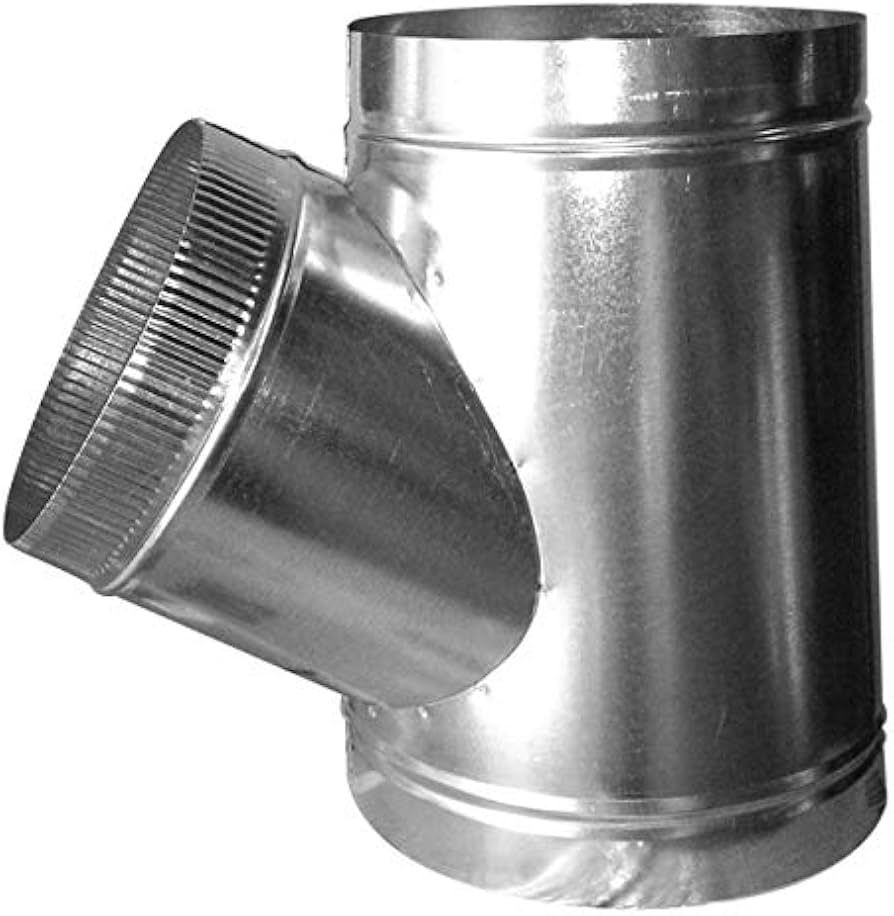 Duct Stub WYE 6"x6"x6"