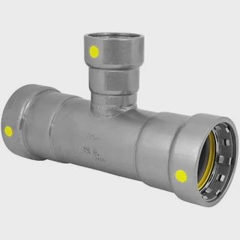 VIEGA MegaPressG TEE 1-1/4" X1-1/4" X 1"