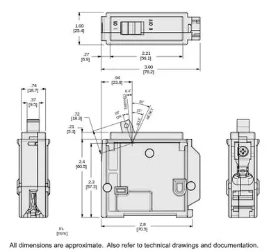 SQUARE D HOMELINE BREAKER HOM140 1-POLE 40A