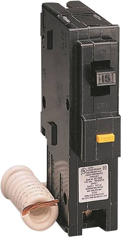 SQUARE D HOMELINE GFCI BREAKER HOM115GFCI 1-POLE 15A