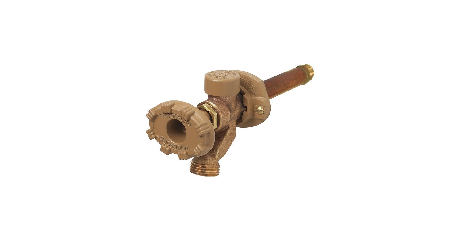 Woodford Model 19 Wall Hydrant- Sweat/Thread Inlet 10"