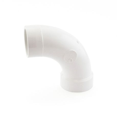 PVC DWV 90 Elbow 2" Street Long Sweep