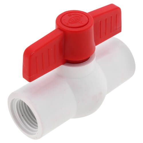 PVC Schedule 40 TxT Ball Valve 1"