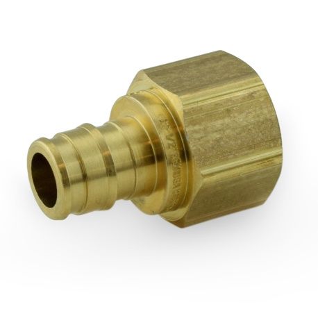 PEX-A BRASS EXPANSION FEMALE ADAPTER 1/2"