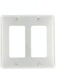 LEVITON Decora® 2-Gang Cover Plate - Aluminum