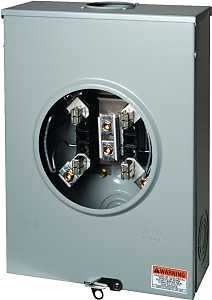 Square D UTRS213B Meter Socket 200AMP 600v 1 Phase
