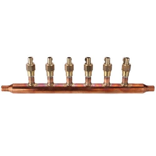 PEX-B 6 Branch Manifold 3/4"
