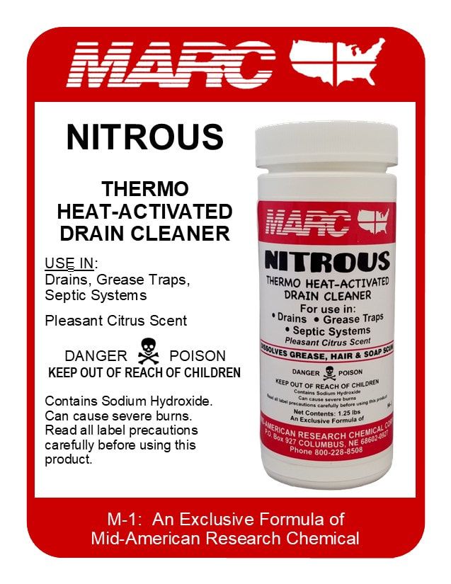 MARC NITROUS THERMO DRAIN CLEANER