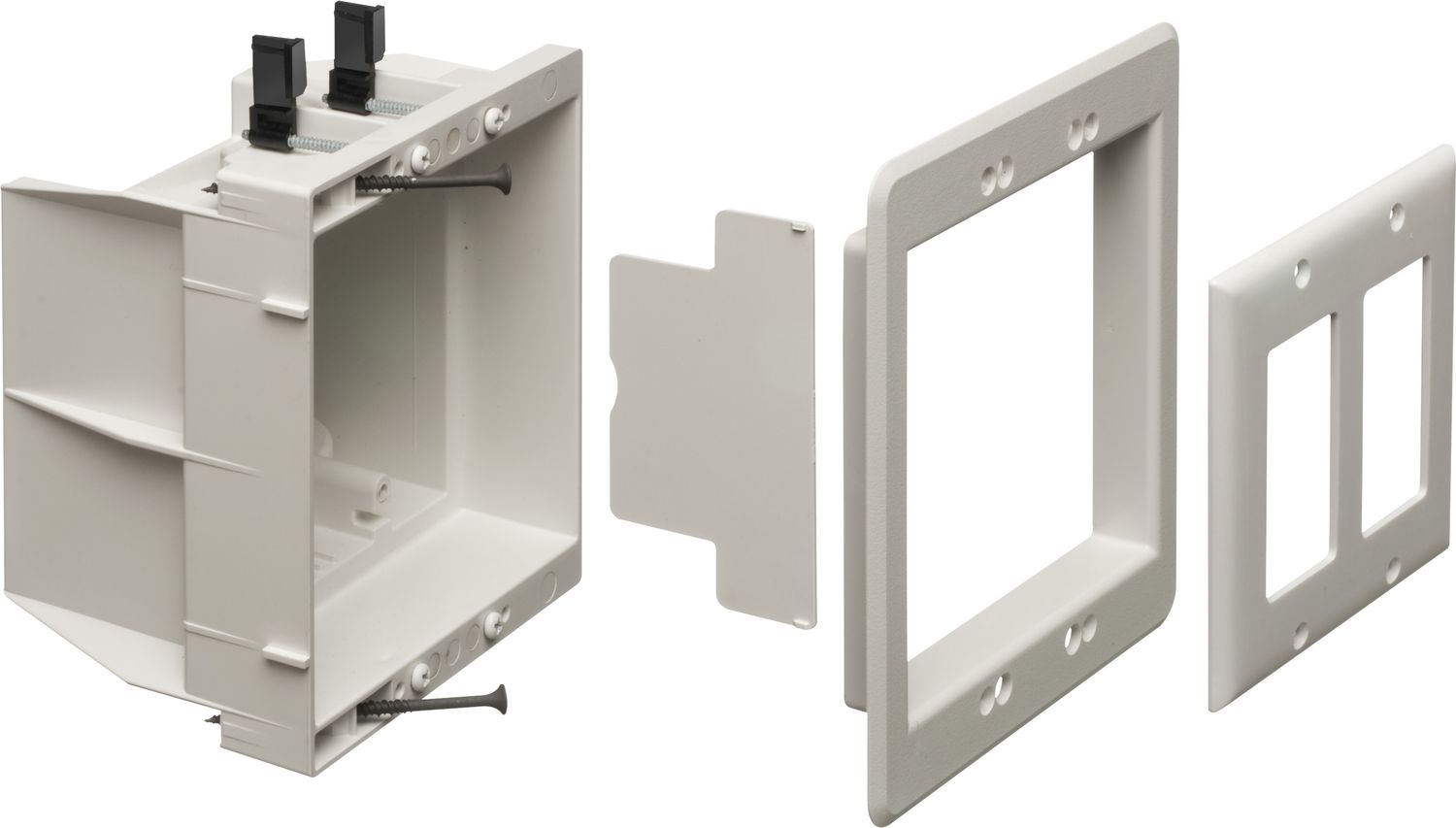 Arlington DVFR2W 2-Gang Recessed Indoor Wall IN BOX®