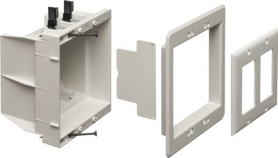 Arlington DVFR2W 2-Gang Recessed Indoor Wall IN BOX®
