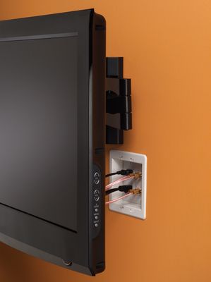 Arlington DVFR2W 2-Gang Recessed Indoor Wall IN BOX®