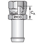 Suction Hose Barb - BSPP Female Straight