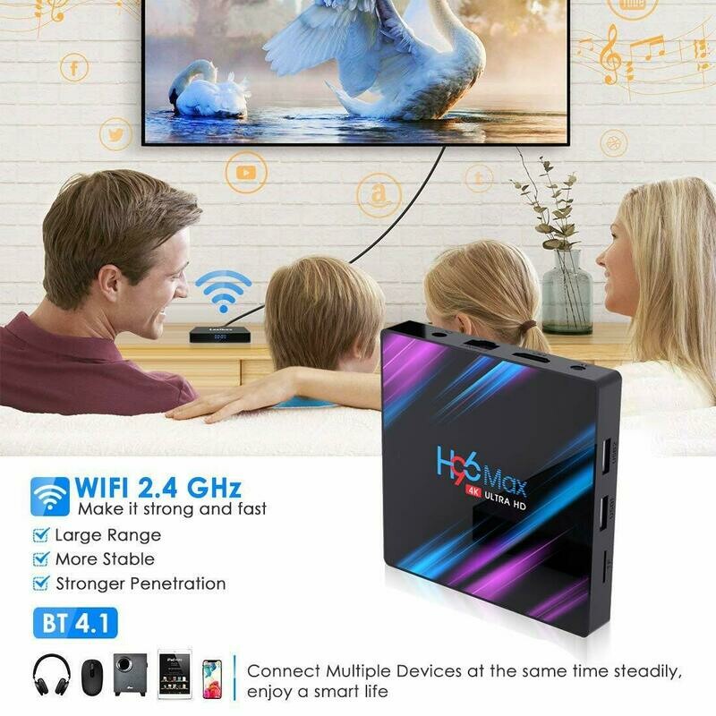 SUNNZO S9 Pro Android 9.0 OS TV BOX/