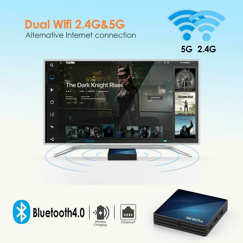 NinkBox Android TV Box de Version Android 9.0