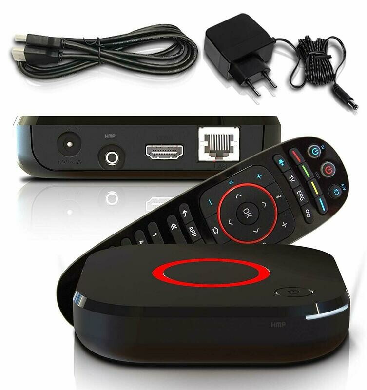 Infomir MAG 324 W2 IPTV Box H265 Support + WiFi Double Bande intégré (2.4G/5G) + câble HDMI, MAG 324W2 est Plus Rapide Que Mag 322W1