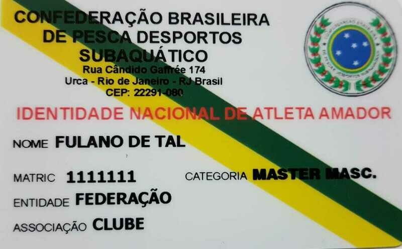 CARTEIRA DE ATLETA MASTER MASCULINO A PARTIR DE 50 ANOS COMPLETOS   - ATUALIZAÇÃO POR IDADE (CATEGORIA PRINCIPAL MASCULINO PARA  MASTER MASCULINO )