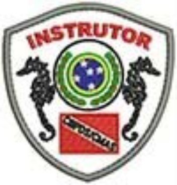PAT BORDADO DE INSTRUTOR INTERNACIONAL DE MERGULHO CBPDS/CMAS  (Venda para Instrutores)
